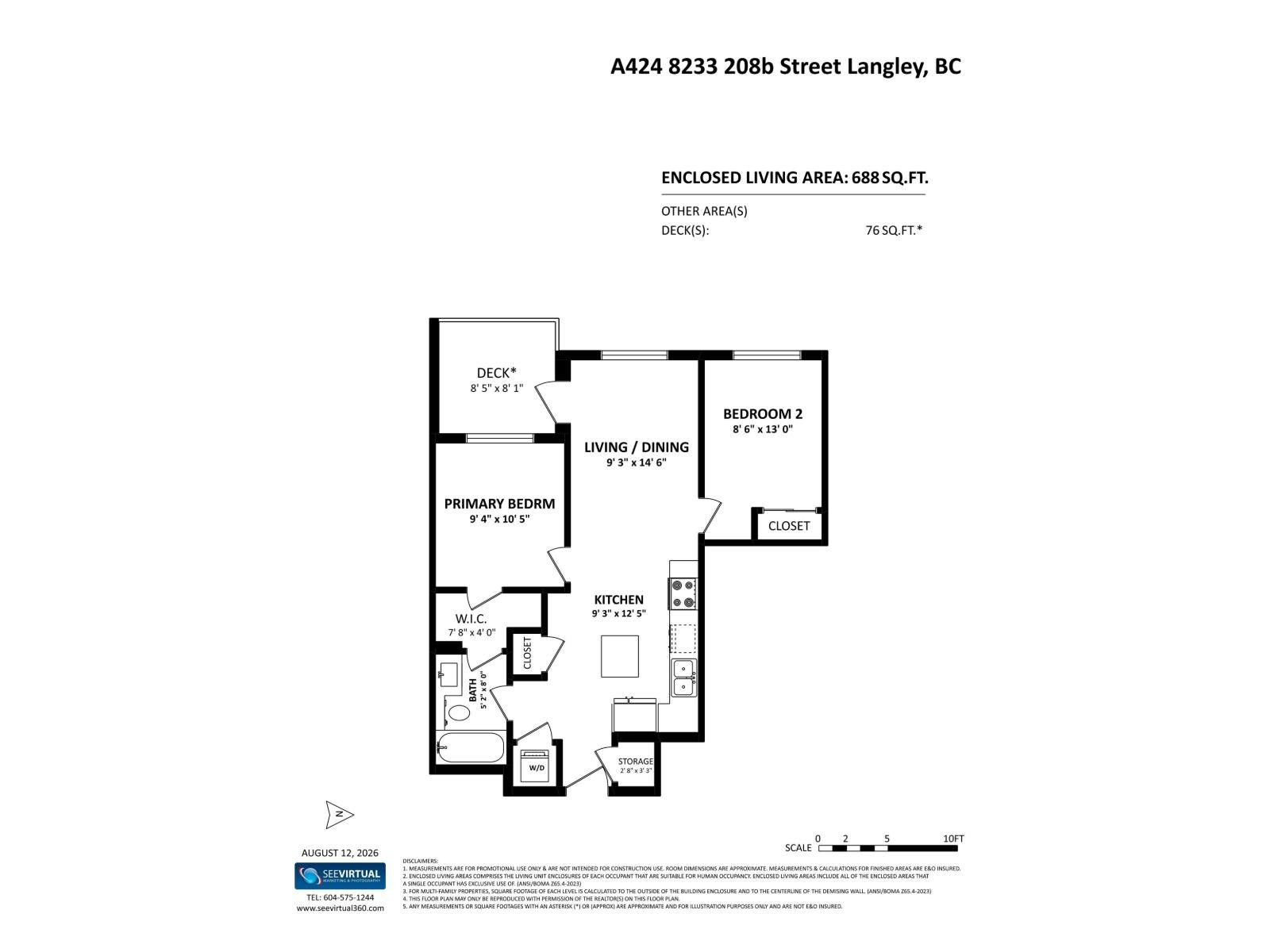 A424-8233 208b Street, Langley, BC, V2Y 4M7 - 23