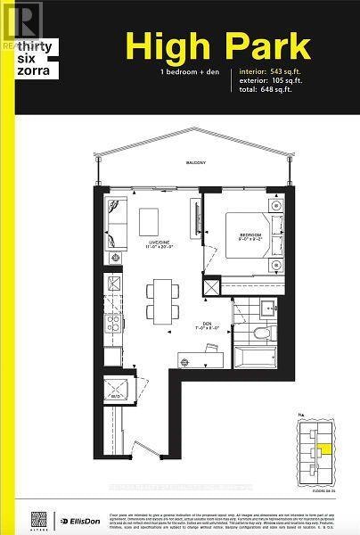 1106-36 Zorra Street, Toronto, ON, M8Z 4Z7 - 2