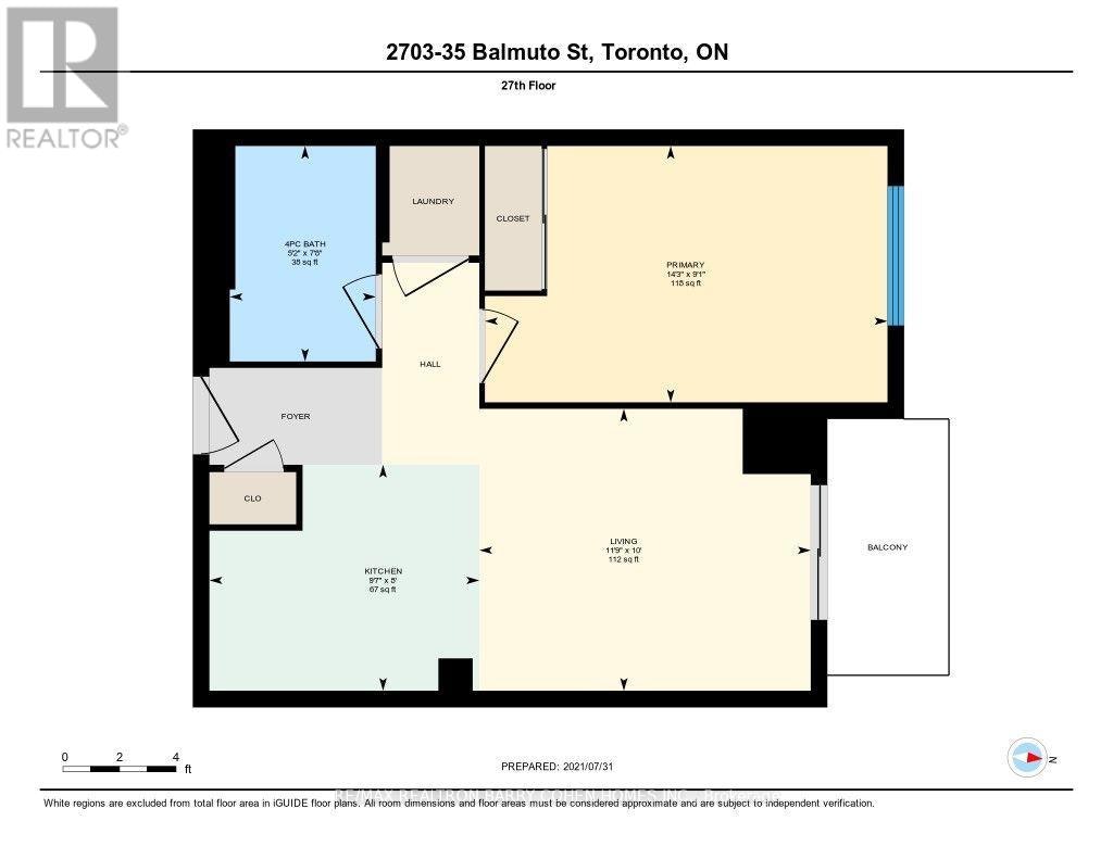 2703-35 Balmuto Street, Toronto, ON, M4W 3R1 - 27