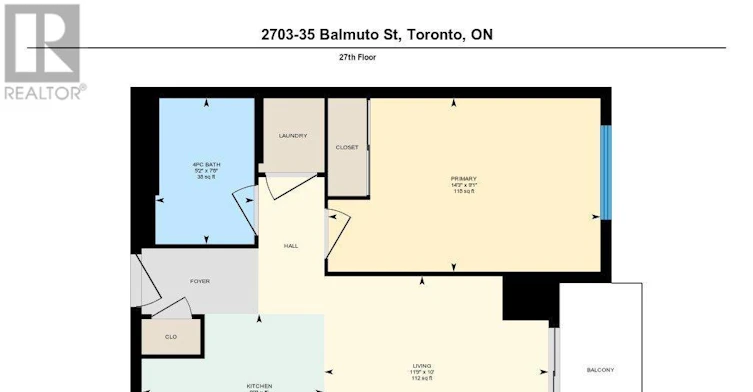 2703-35 Balmuto Street, Toronto, ON, M4W 3R1 - 27