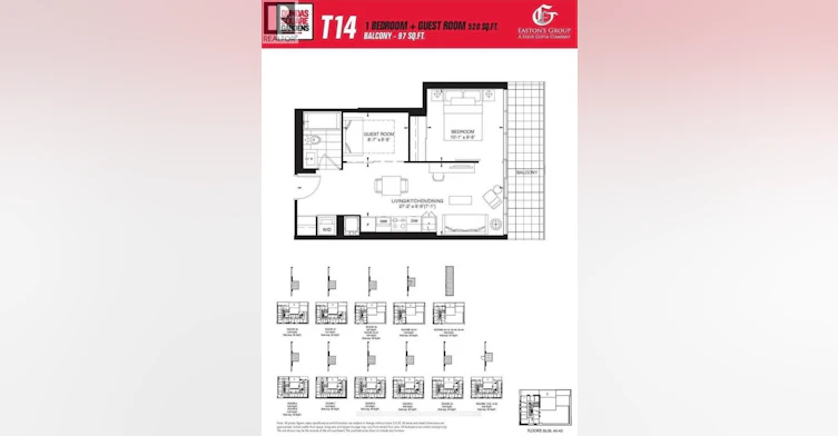 3214-251 Jarvis Street, Toronto, ON, M5B 0C3 - 2