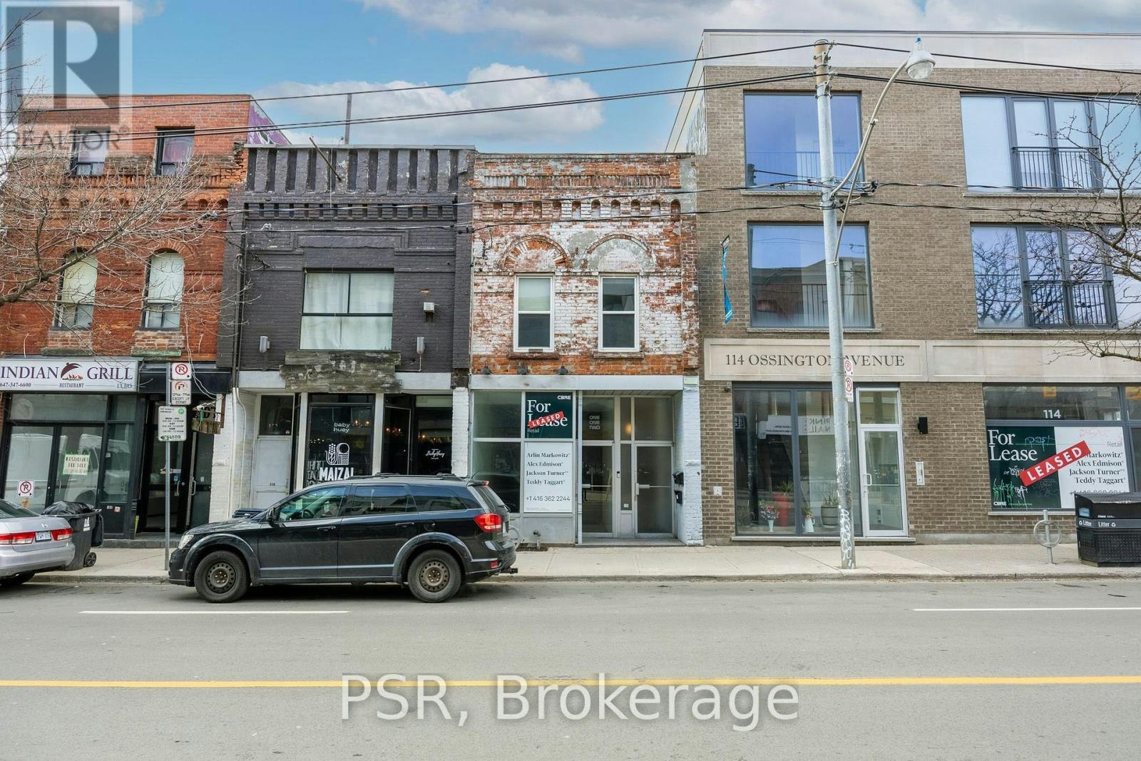 FRONT-112 Ossington Avenue, Toronto, ON, M6J 2Z4