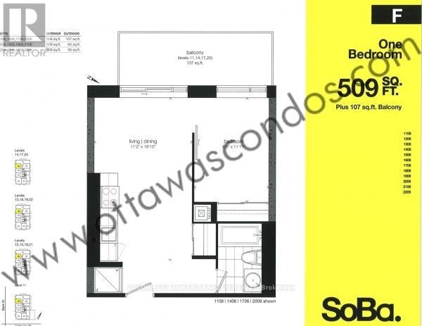 1904-203 Catherine Street, Ottawa, ON, K2P 1C3 - 21
