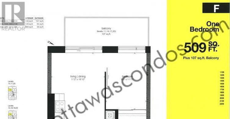 1904-203 Catherine Street, Ottawa, ON, K2P 1C3 - 21