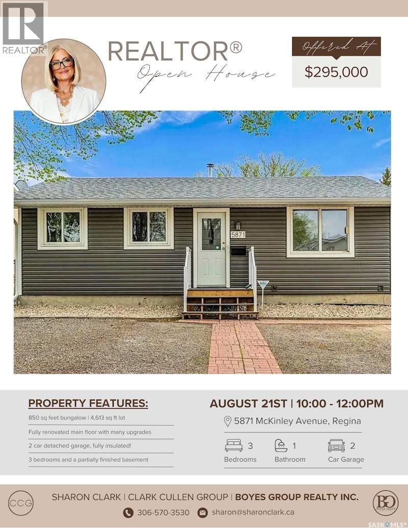 5871 Mckinley Avenue, Regina, SK, S4T 6P4