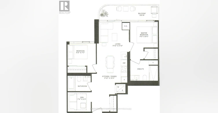 1302-220 Missinnihe Way, Mississauga, ON, L5H 0A9 - 3