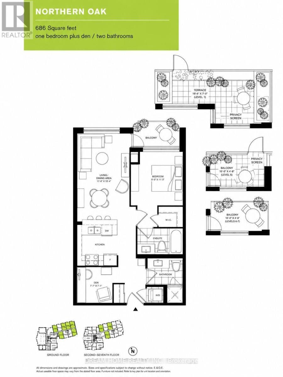 619-111 Upper Duke Crescent, Markham, ON, L6G 0C8 - 32