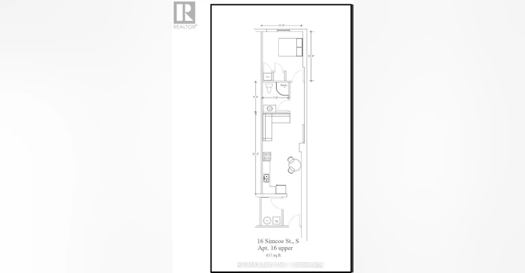 UPPER-16 Simcoe Street S, Oshawa, ON, L1H 4G2 - 2