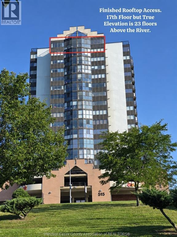 1701-515 Riverside Drive West, Windsor, ON, N9A 7C3