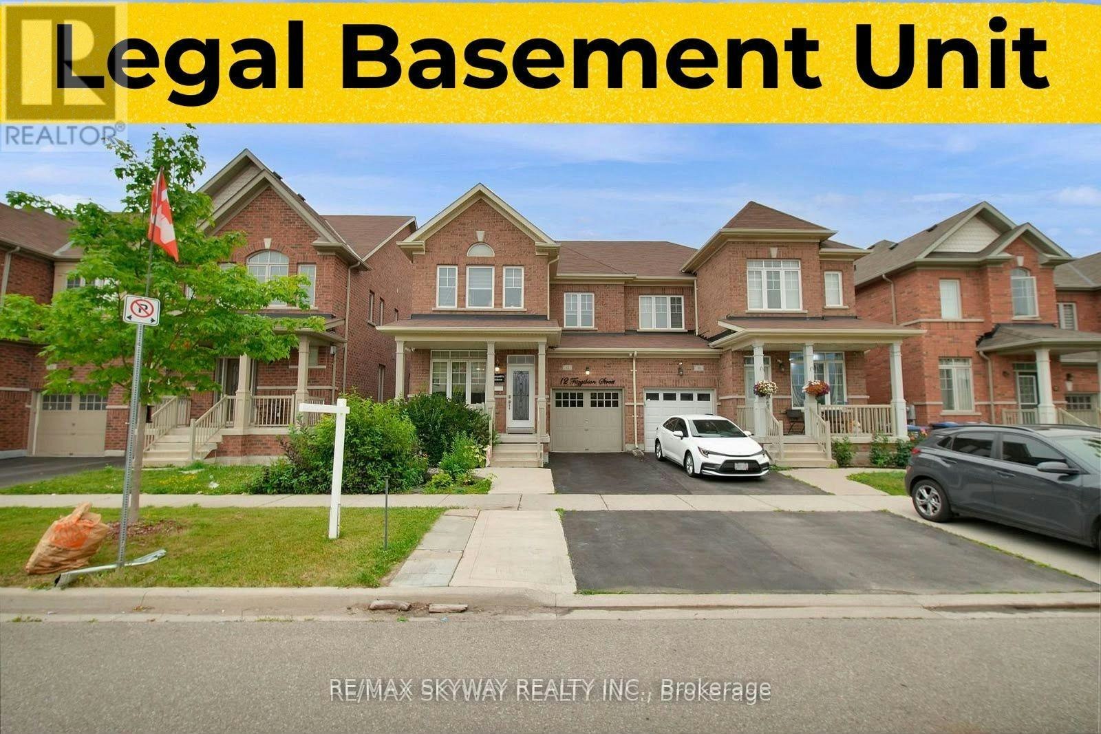 12 Fitzgibson Street, Brampton, ON, L6Y 5Y5