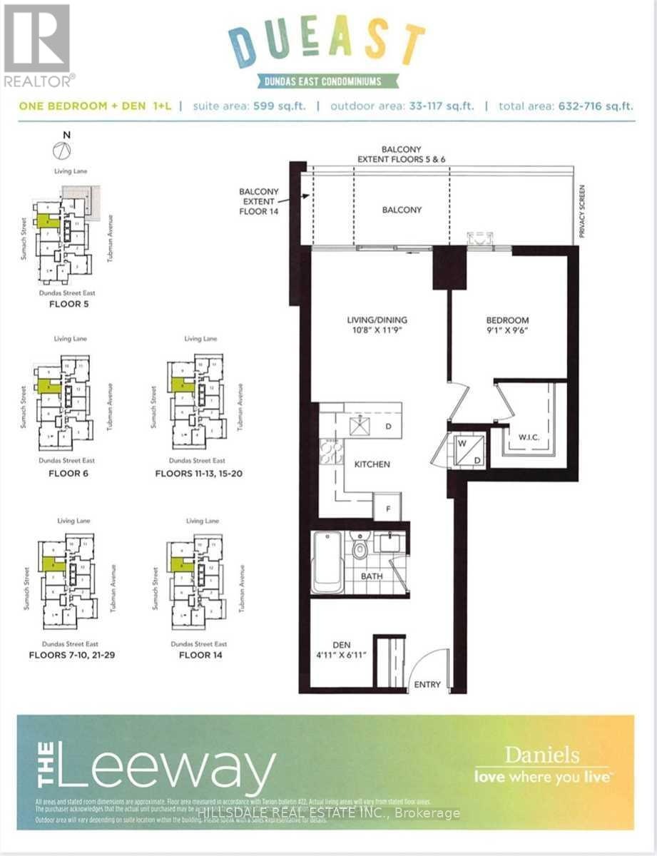 908-225 Sumach Street, Toronto, ON, M5A 0P8 - 12