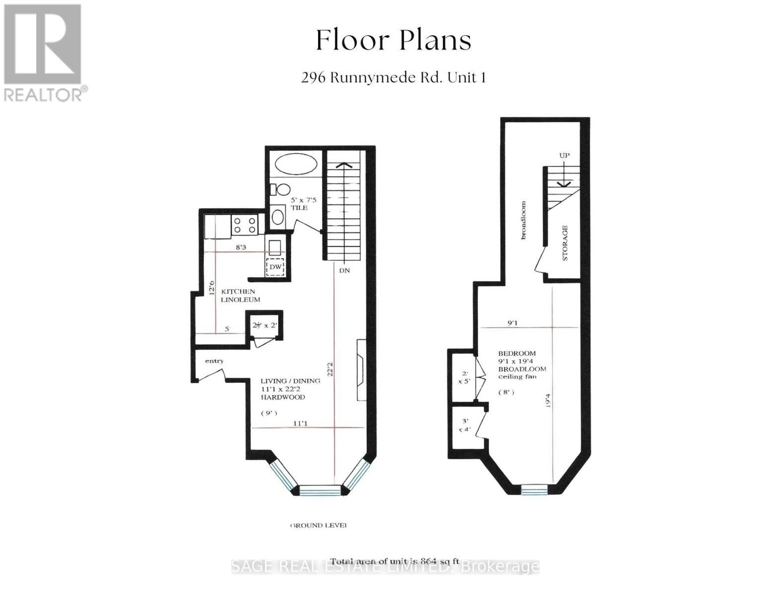 1-296 Runnymede Road, Toronto, ON, M6S 2Y6 - 24