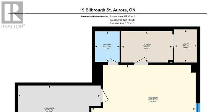 19 Bilbrough Street, Aurora, ON, L4G 7W3 - 38