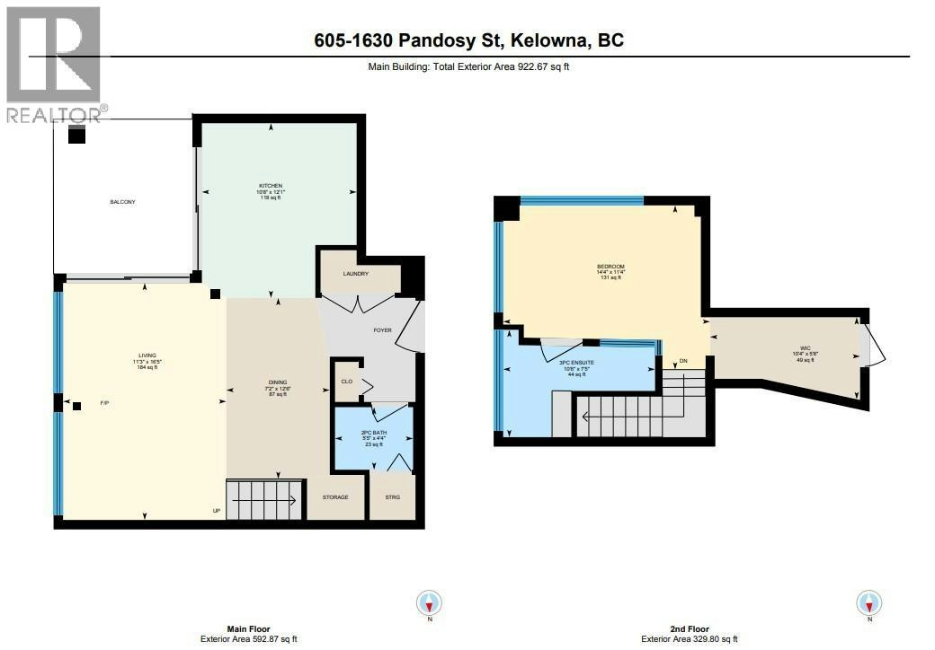 605-1630 Pandosy Street, Kelowna, BC, V1Y 1P7 - 43