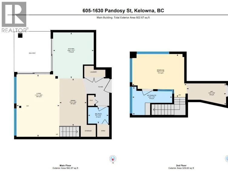 605-1630 Pandosy Street, Kelowna, BC, V1Y 1P7 - 43