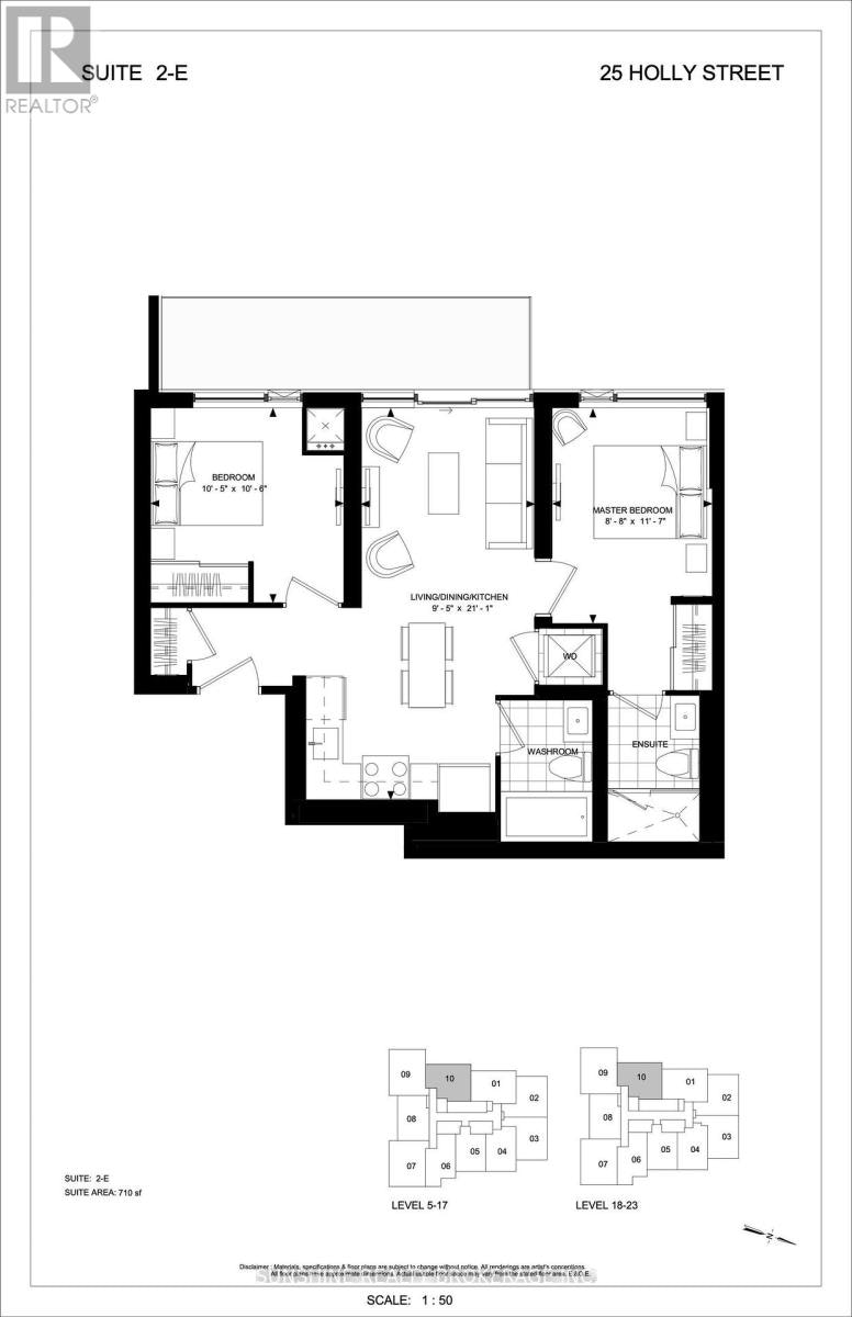 910-25 Holly Street, Toronto, ON, M4S 0E3 - 2