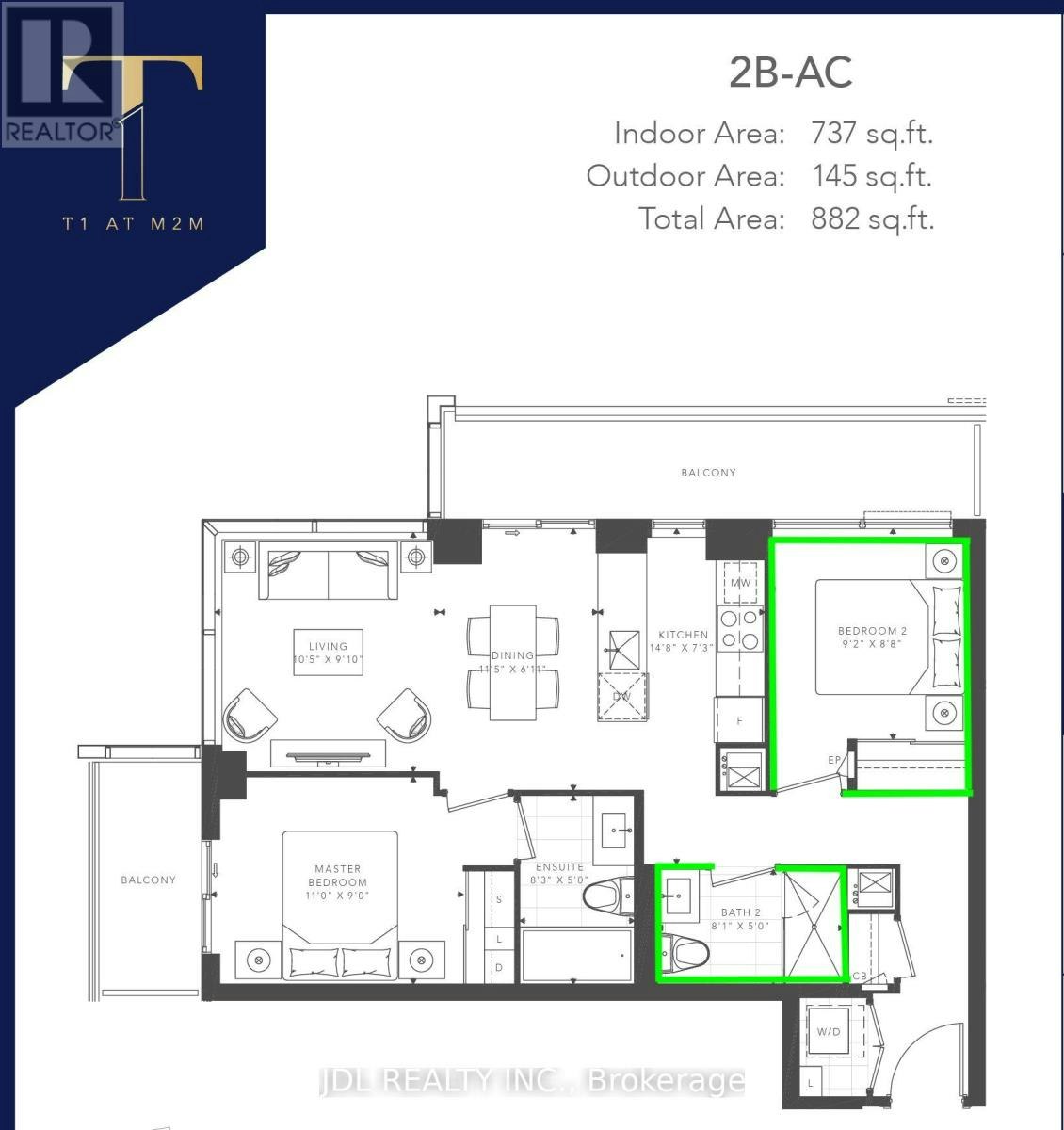 S1709-8 Olympic Garden Drive, Toronto, ON, M2M 0B9 - 2