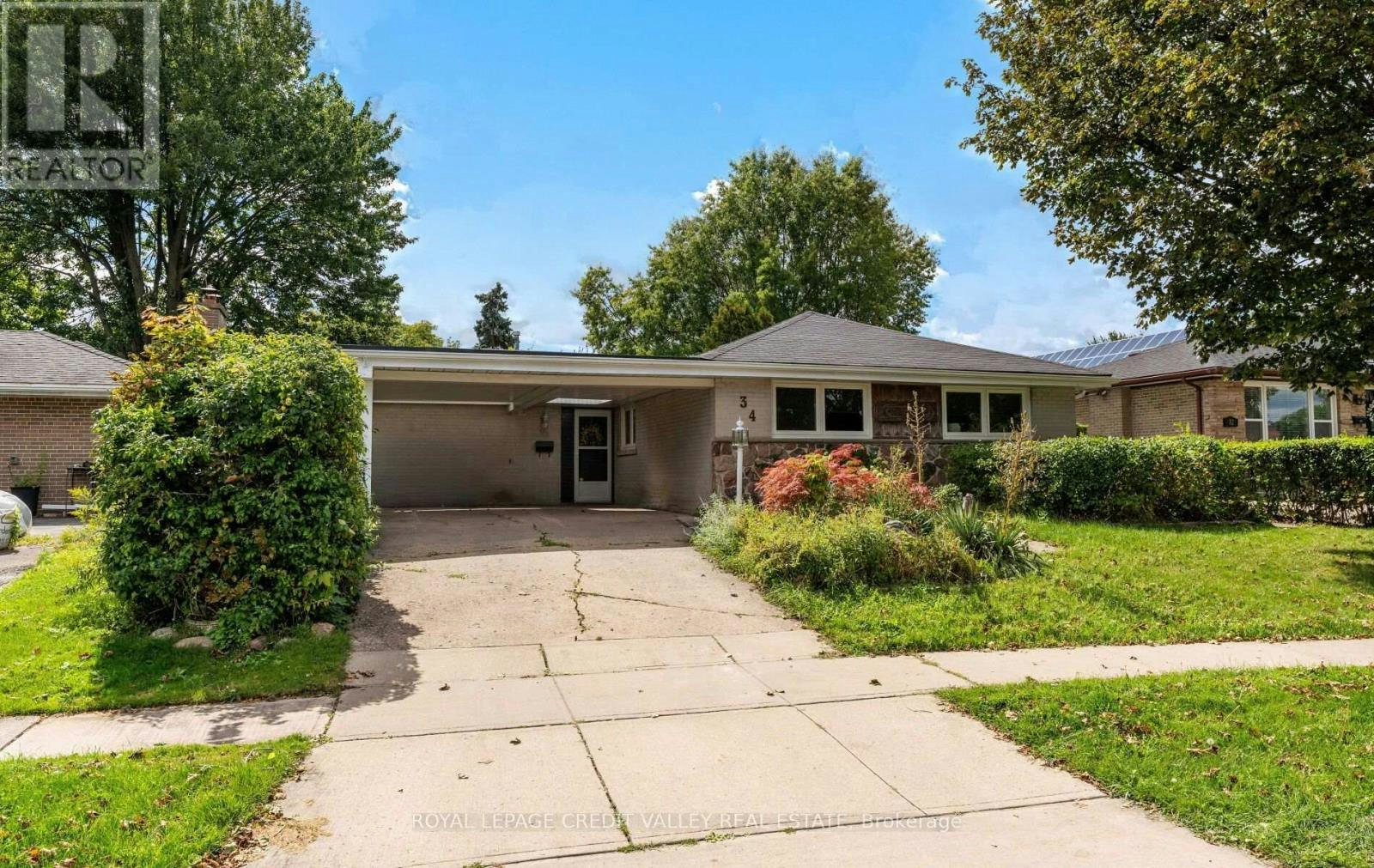 34 Abbey Road W, Brampton, ON, L6W 2T8