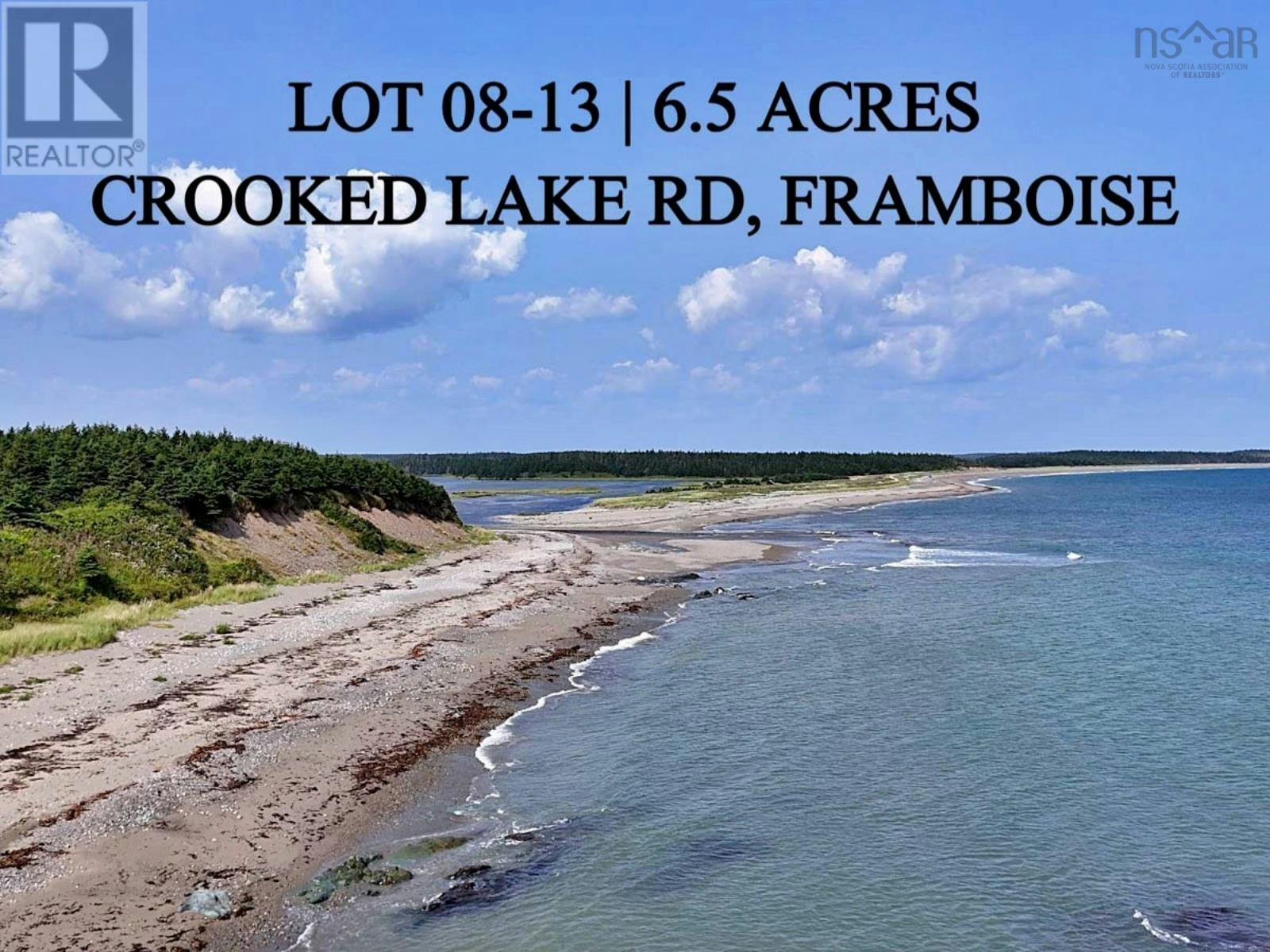 Lot 08-13 Crooked Lake Road, Framboise, NS, B2J 1C4