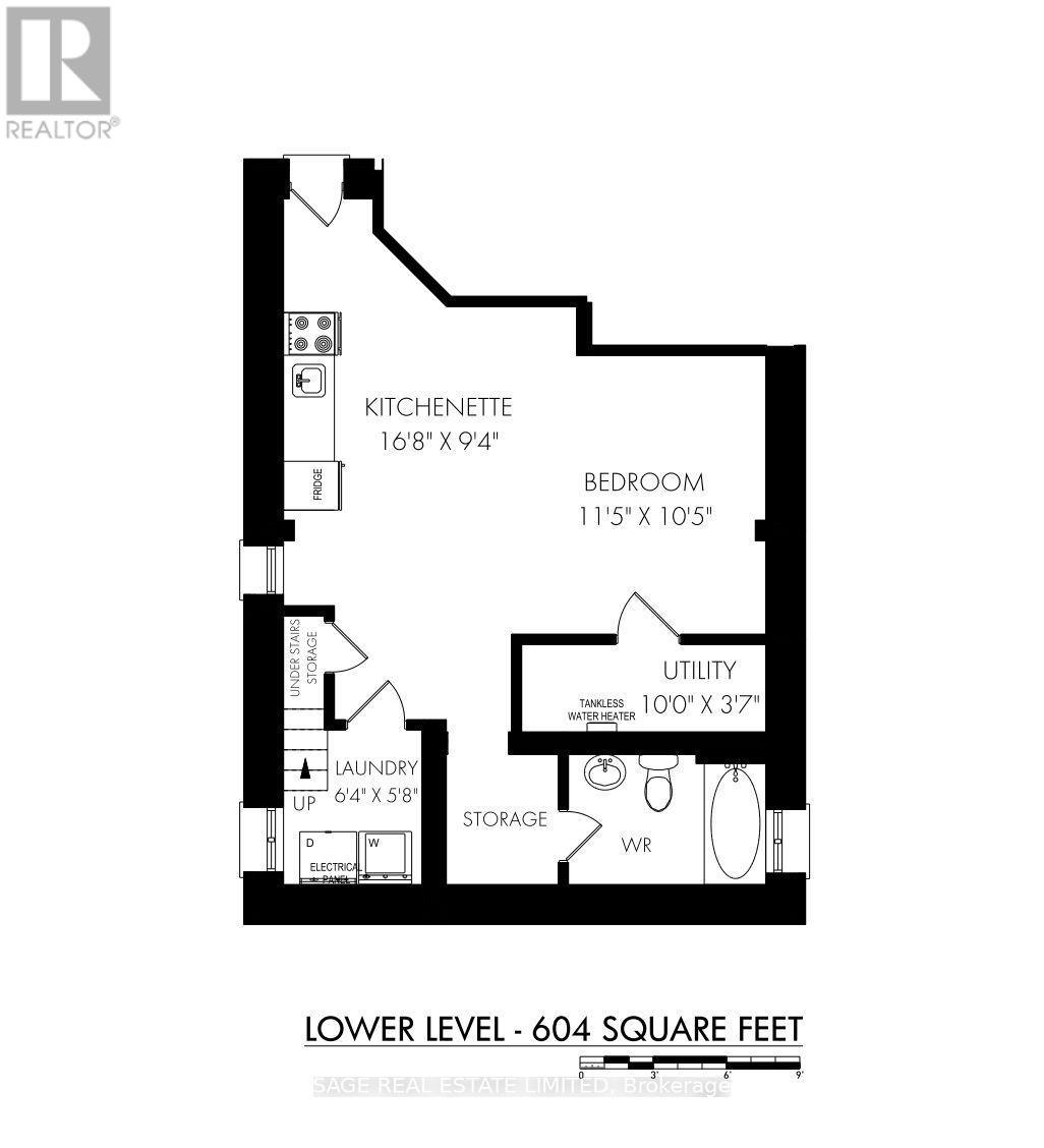 LOWER-604 Ossington Avenue, Toronto, ON, M6G 3T5 - 2