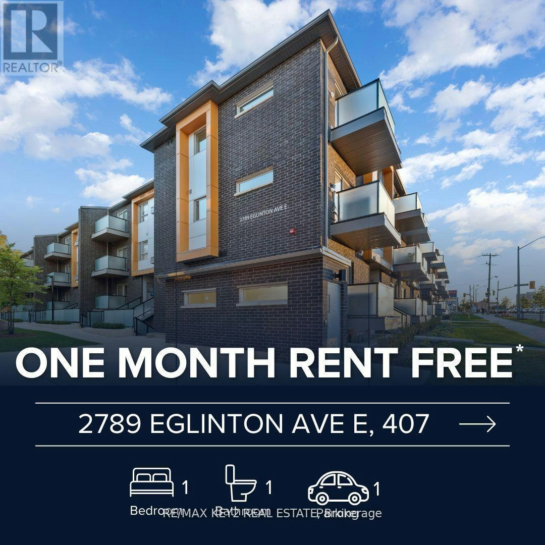 407-2789 Eglinton Avenue E, Toronto, ON, M1J 0B3