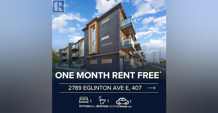 407-2789 Eglinton Avenue E, Toronto, ON, M1J 0B3