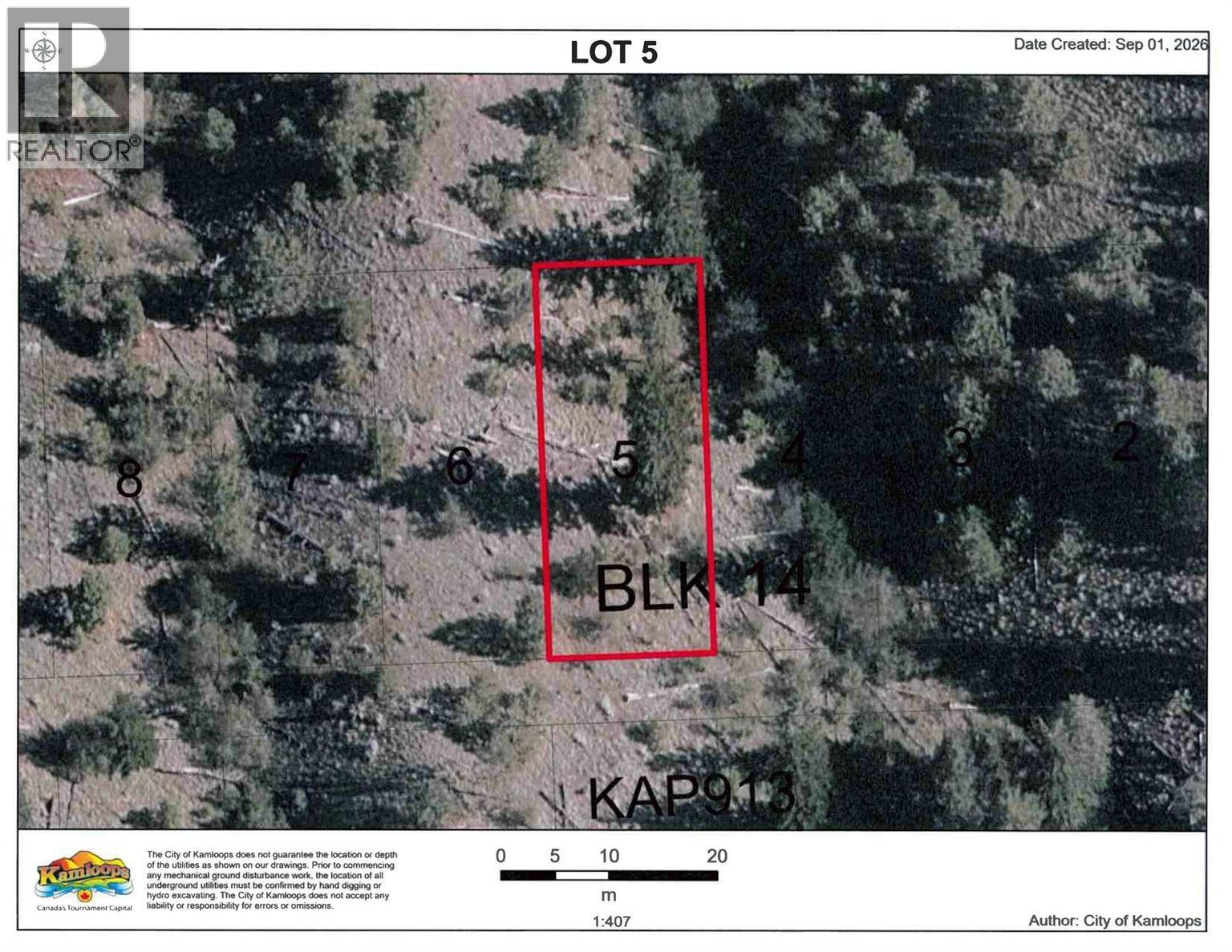 LOTS 5, 6, 7 Lot 5, 6, 7, & 8-8 Rose Hill Road, Kamloops, BC, V2E 1G9
