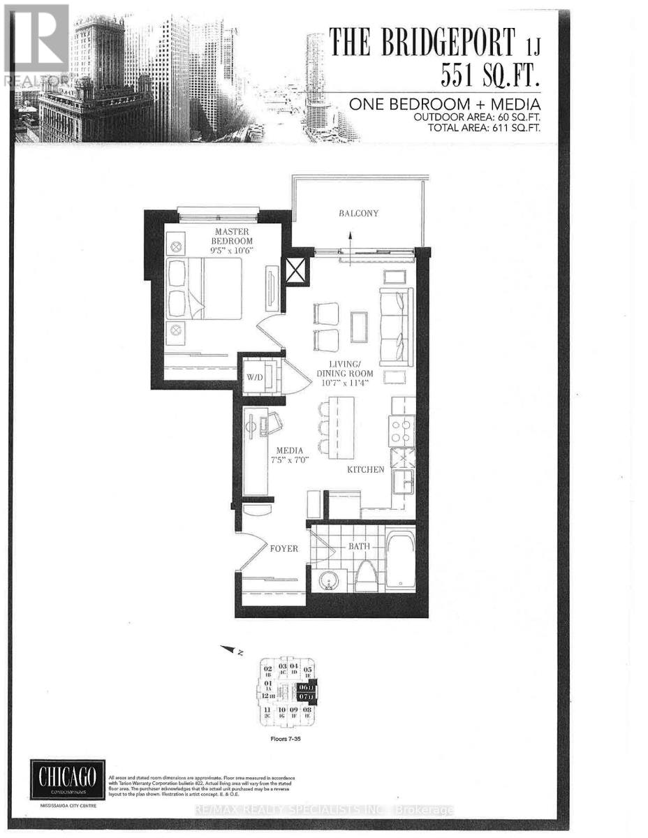 1606-385 Prince Of Wales Drive, Mississauga, ON, L5B 0C6 - 8