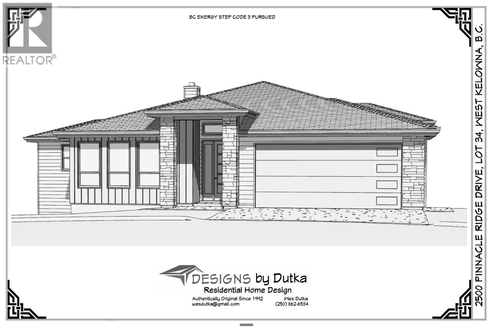 Lot 34-2500 Pinnacle Ridge Drive, West Kelowna, BC, V4T 0G4