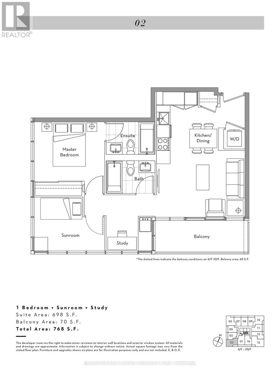 1702-17 Bathurst Street, Toronto, ON, M5V 0N1 - 2