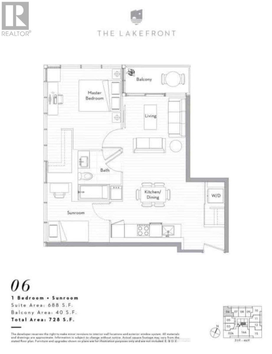 2206-17 Bathurst Street, Toronto, ON, M5V 0N1 - 17