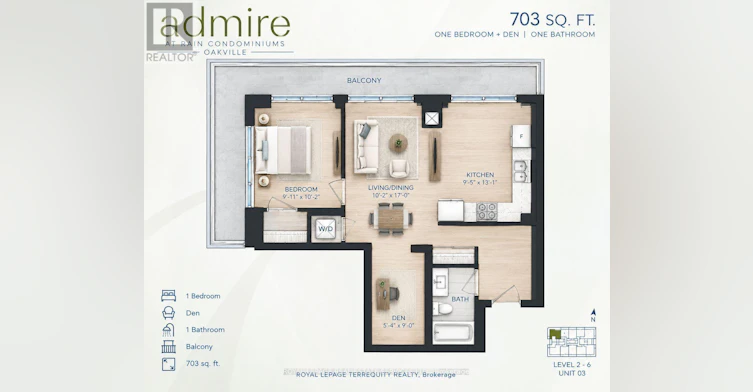 1412-55 Speers Road, Oakville, ON, L6K 3R8 - 2