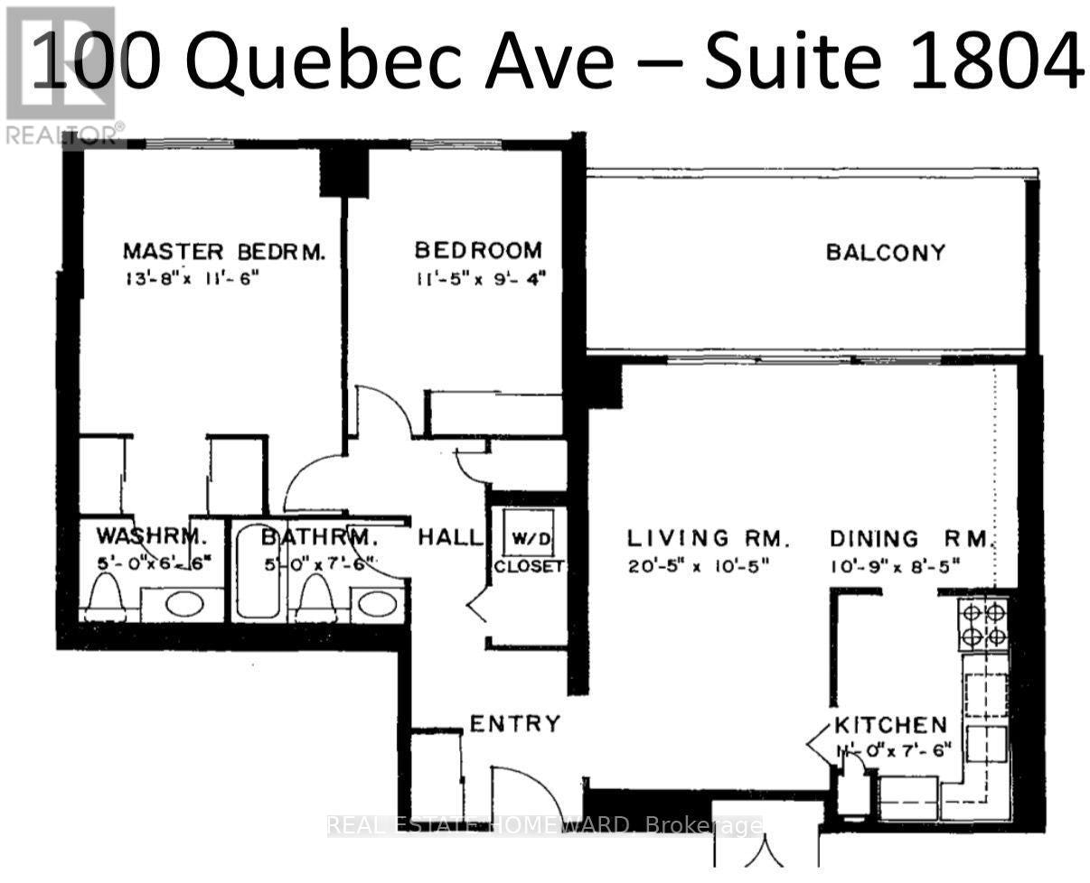 1804-100 Quebec Avenue, Toronto, ON, M6P 4B8 - 31