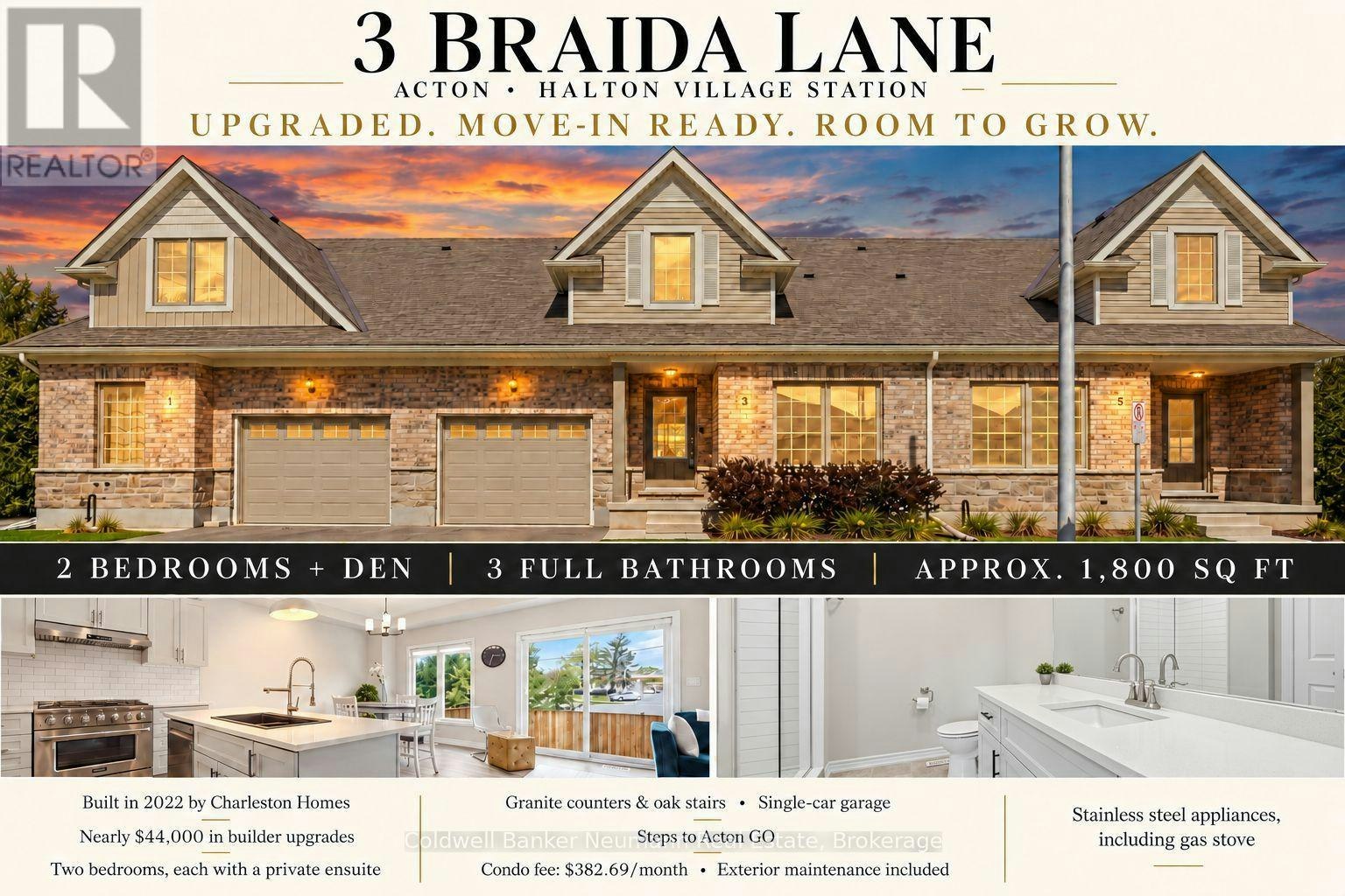 3 Braida Lane, Halton Hills, ON, L7J 0B7