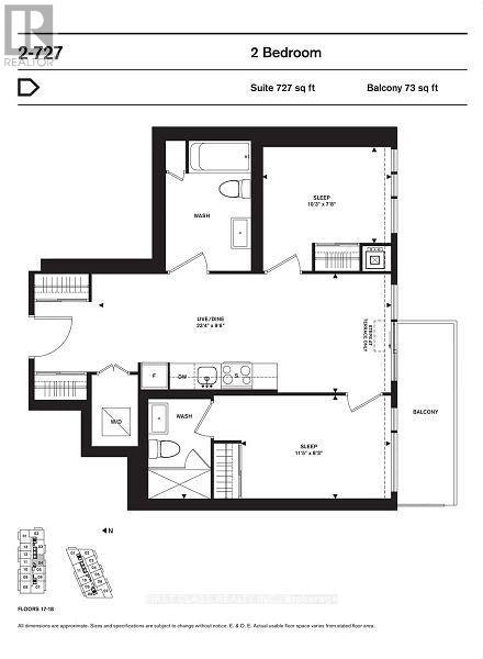 1704-50 Power Street, Toronto, ON, M5A 3A6 - 16