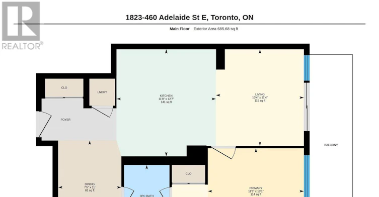1823-460 Adelaide Street E, Toronto, ON, M5A 1N6 - 22