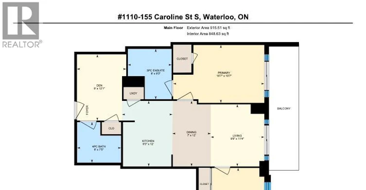 1110-155 Caroline Street S, Waterloo, ON, N2L 0J8 - 41