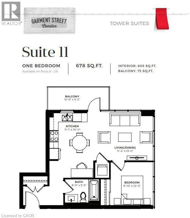2011-108 Garment Street, Kitchener, ON, N2G 0E2 - 19