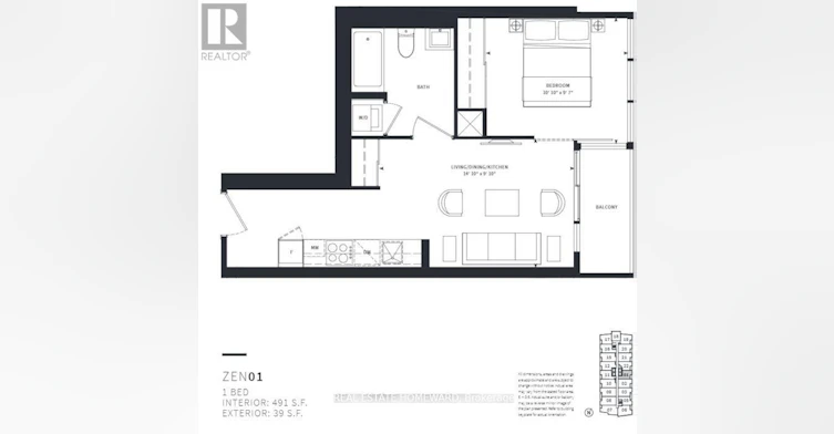 1101-19 Western Battery Road, Toronto, ON, M6K 0E3 - 13