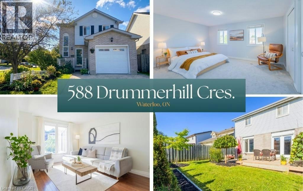 588 Drummerhill Crescent, Waterloo, ON, N2T 1G4