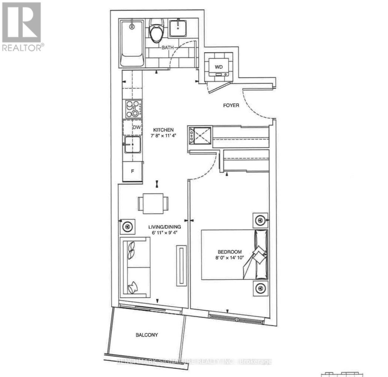 2713-125 Redpath Avenue, Toronto, ON, M4S 0B5 - 10