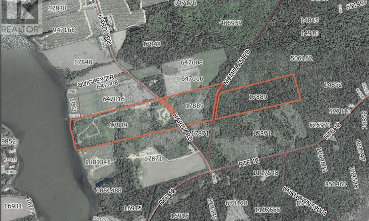 Acreage Hardy Road
