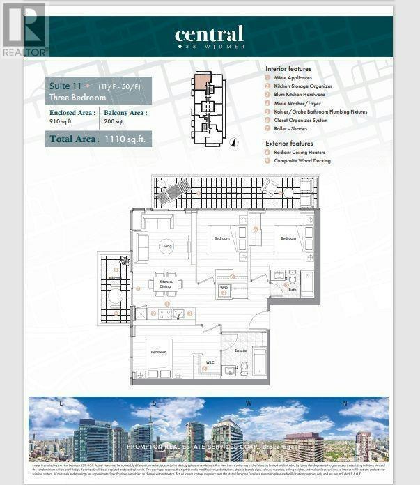1111-38 Widmer Street, Toronto, ON, M5V 2E9 - 3