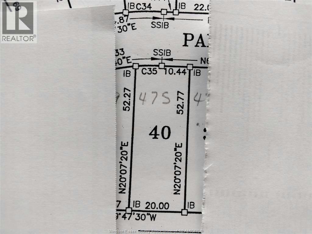 LOT 40-V/L Pallies, Lasalle, ON, N9J 0E7