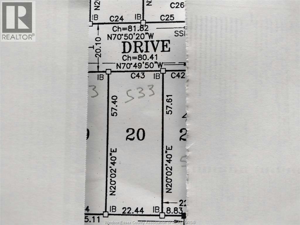 LOT 20-V/L Pallies, Lasalle, ON, N9J 0E7