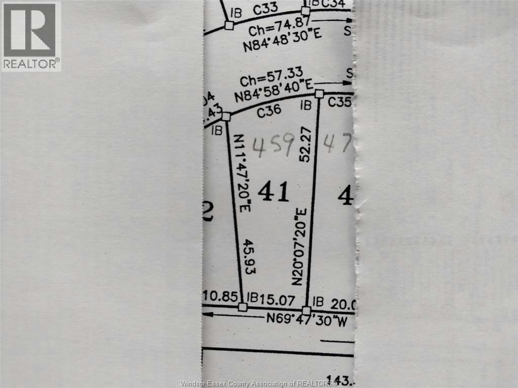 LOT 41-V/L Pallies, Lasalle, ON, N9J 0E7