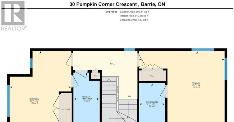 30 Pumpkin Corner Crescent, Barrie, ON, L9J 0T6 - 22