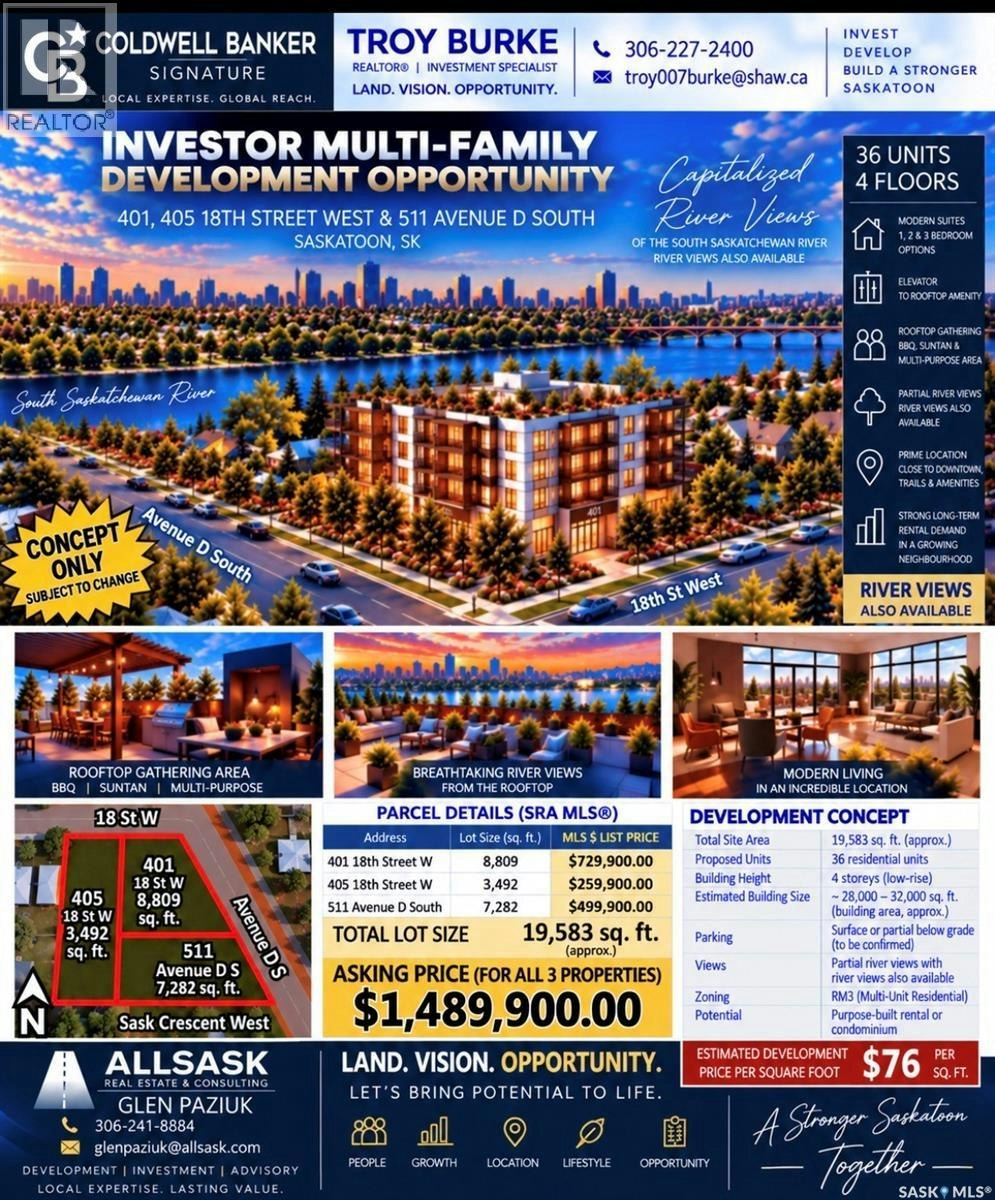 405 18th Street W, Saskatoon, SK, S7M 1W7