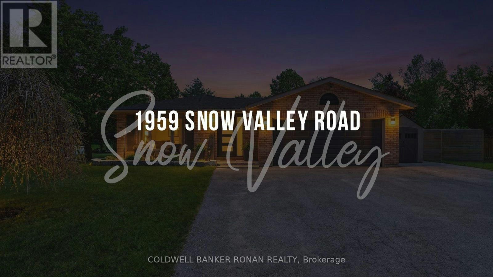 1959 Snow Valley Road, Springwater, ON, L0L 1Y3