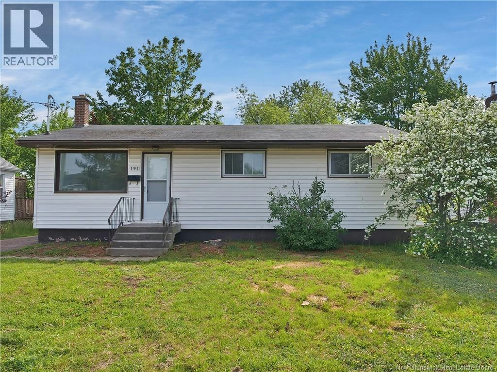 191 Second Avenue, Moncton, NB, E1C 7Y5